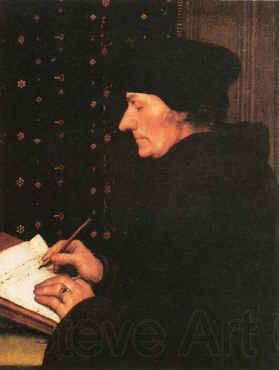 Hans Holbein Erasmus France oil painting art